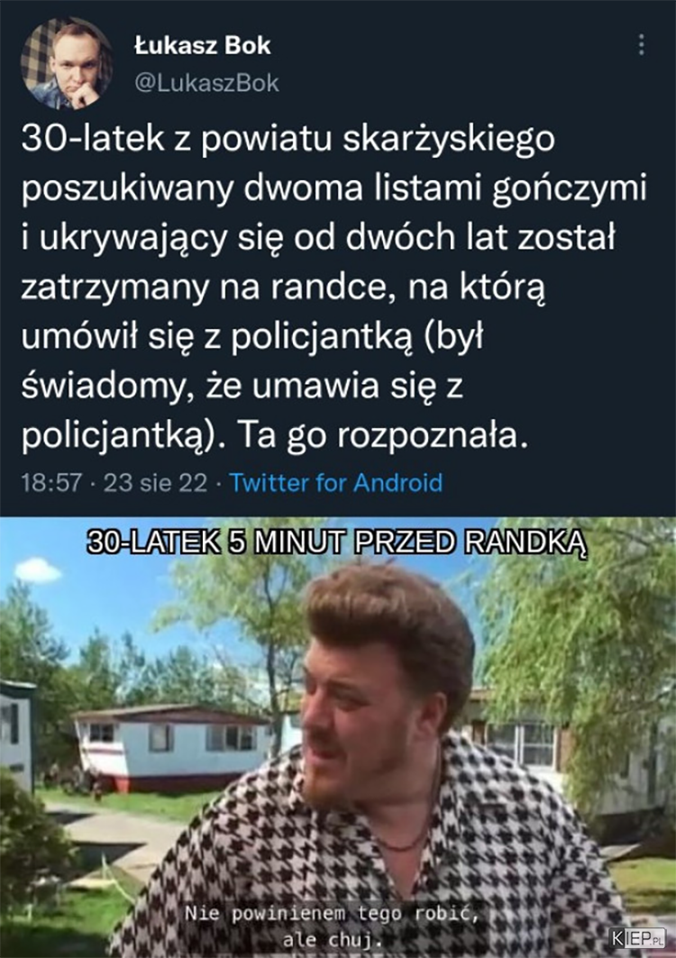 Z Cyklu Czarny Humor Tata Jasia Słyszy Modlitwę Swojego Synka