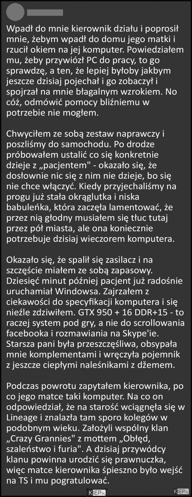 Śmieszne obrazki i gify - Kiep.pl